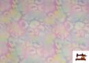 Acheter Tissu Softshell imprimé Léopard Couleurs Pastel