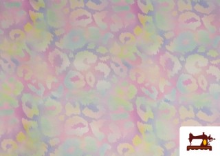 Acheter Tissu Softshell imprimé Léopard Couleurs Pastel Acheter Tissu Softshell imprimé Léopard Couleurs Pastel