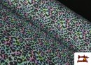 Tissu Softshell imprimé Léopard Multicolore Animal Print