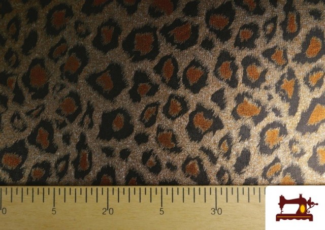 Acheter en ligne Tissu en Lycra Imprimé Animal Léopard