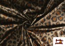 Vente en ligne de Tissu en Lycra Imprimé Animal Léopard