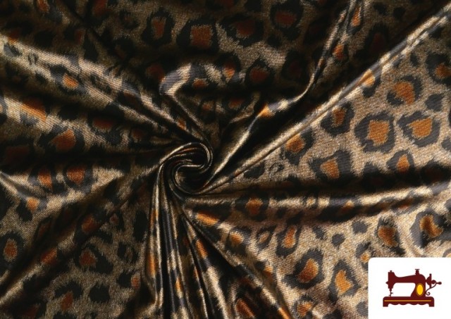 Vente en ligne de Tissu en Lycra Imprimé Animal Léopard