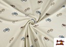 Acheter en ligne Tissu Jersey Enfant Motif Voitures