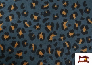 Acheter Tissu en Maille Velours Imprimé Léopard
