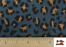 Acheter en ligne Tissu en Maille Velours Imprimé Léopard