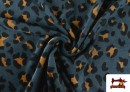 Vente en ligne de Tissu en Maille Velours Imprimé Léopard