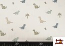 Acheter en ligne Tissu en Maille Jersey Dinosaures Enfant