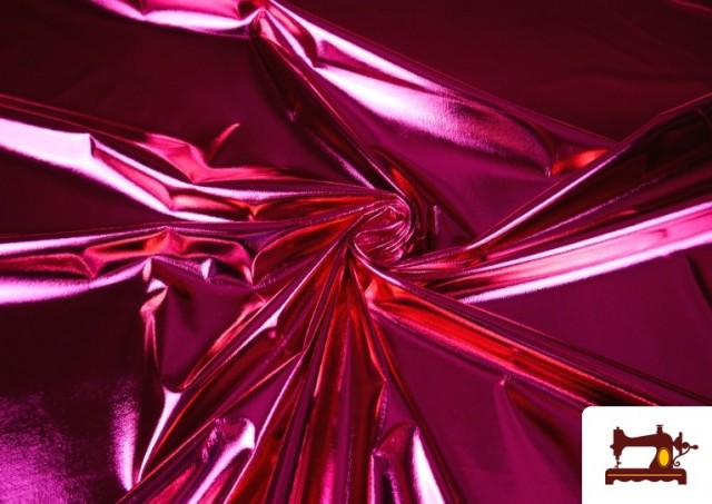 Vente de Tissu Lamé Métallisé Économique de Couleurs 150 cm de Large couleur Rosé