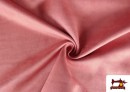 Tissu Velours Suédine en Maille Colorée pour Vêtements couleur Rose pâle