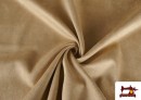 Acheter Tissu Velours Suédine en Maille Colorée pour Vêtements couleur Beige