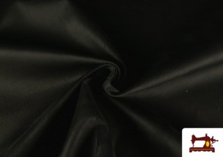Vente de Tissu Velours Suédine en Maille Colorée pour Vêtements couleur Noir