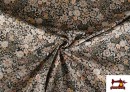 Vente en ligne de Tissu Popeline Imprimé Floral Classique