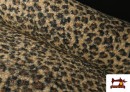 Tissu Baguilla Curly Bouclé Imprimé Léopard Tissu Baguilla Curly Bouclé Imprimé Léopard