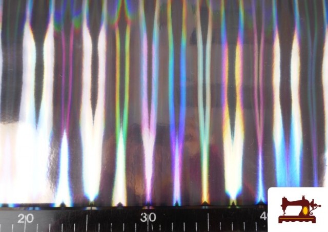 Vente en ligne de Tissu Similicuir Skai Irisé Brillant Effet Miroir Métallisé