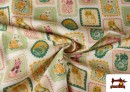 Vente en ligne de Tissu en Coton Motifs Timbres de Chats Amusants Enfant