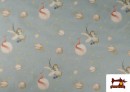 Vente de Tissu en Coton Dessins Enfantins Style Vintage Contes Classiques