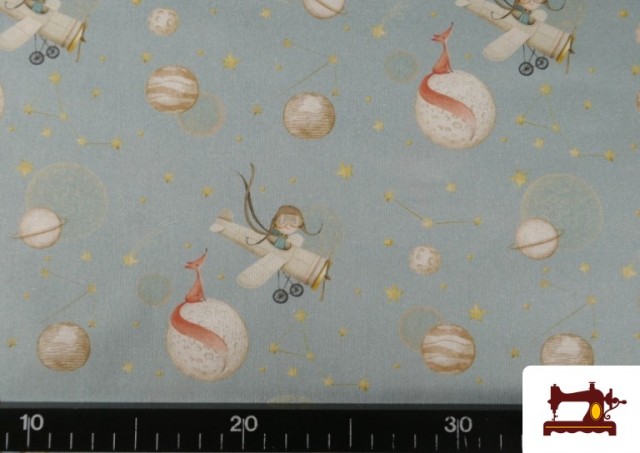 Vente en ligne de Tissu en Coton Dessins Enfantins Style Vintage Contes Classiques