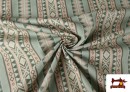 Vente en ligne de Tissu en Coton Ethnique Aux Couleurs Pastel