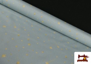 Tissu en Coton Dessin Étoile Filante Pour Patchwork et Doublures Amusantes