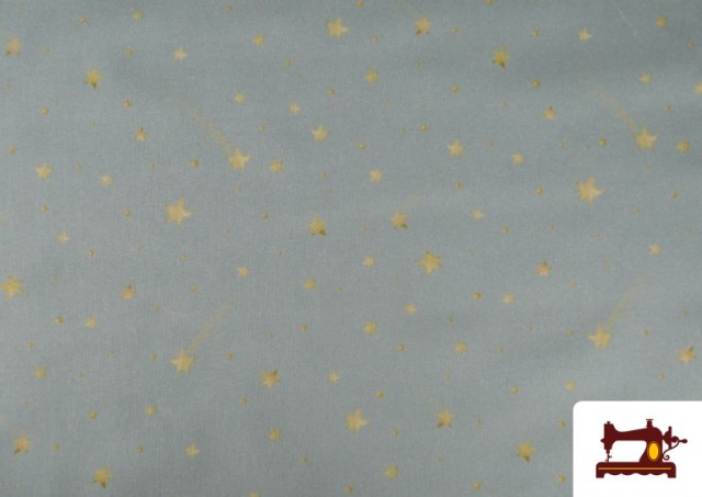 Acheter Tissu en Coton Dessin Étoile Filante Pour Patchwork et Doublures Amusantes