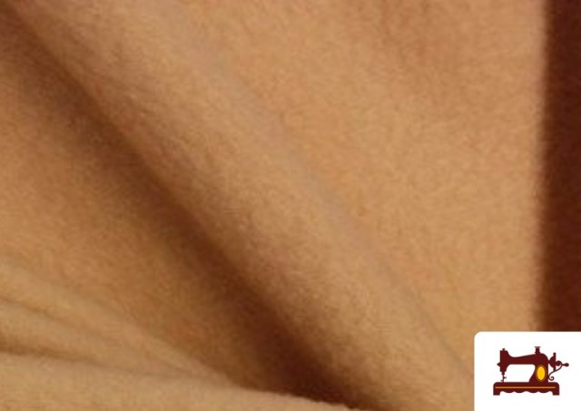 Acheter en ligne Tissu Polaire Thermique en Couleurs - Pièce de 25 Mètres couleur Beige