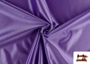 Tissu en Mousse de Rasete avec Éponge - Pièce de 25 Mètres couleur Violet