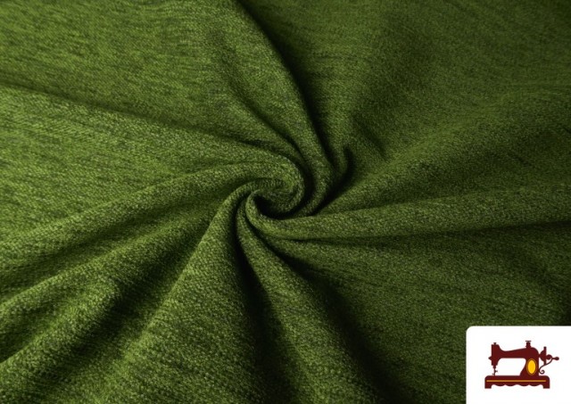 Acheter Tissu en Chenille Réversible couleur Vert