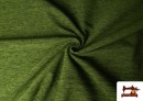 Vente de Tissu en Chenille Réversible couleur Vert
