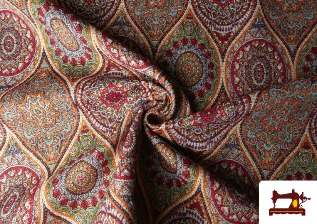 Vente en ligne de Tissu Gobelin Tissé Imprimé Mandalas