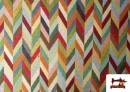 Vente de Tissu Gobelin Tissé Imprimé Flèches