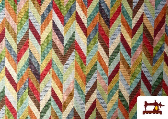 Vente de Tissu Gobelin Tissé Imprimé Flèches