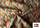 Vente en ligne de Tissu Gobelin Tissé Imprimé Flèches