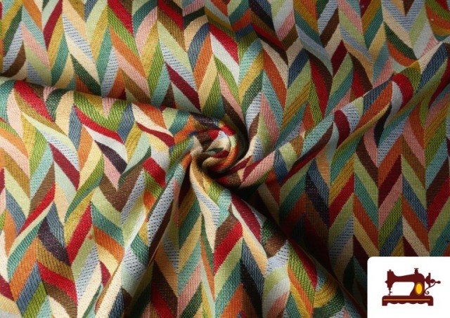 Vente en ligne de Tissu Gobelin Tissé Imprimé Flèches