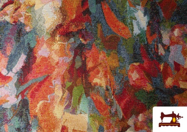 Vente de Tissu Gobelin Tissé Imprimé Abstrait