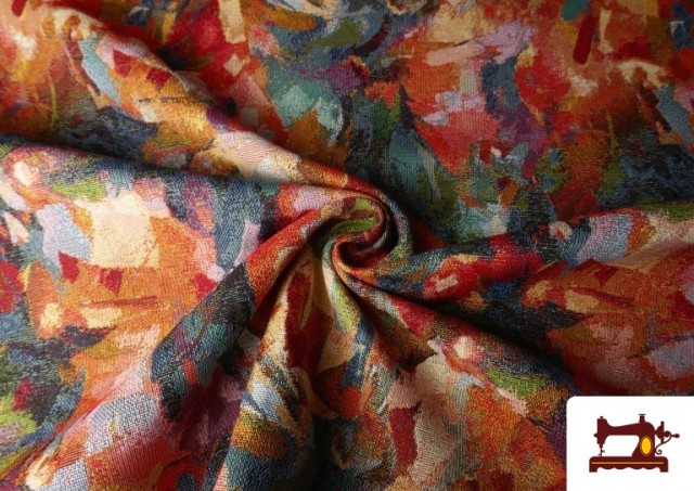 Vente en ligne de Tissu Gobelin Tissé Imprimé Abstrait