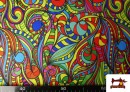 Vente de Tissu Imprimé Multicolore