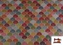 Acheter Tissu Gobelin Tissé Éventails Colorés