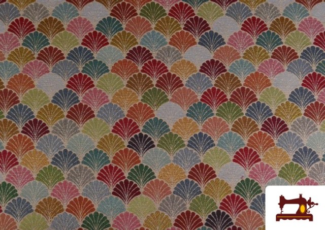 Acheter Tissu Gobelin Tissé Éventails Colorés