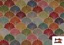 Vente en ligne de Tissu Gobelin Tissé Éventails Colorés