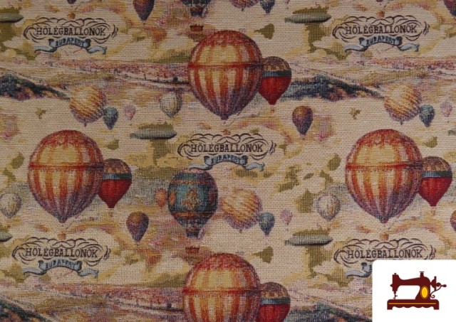 Acheter Tissu Gobelin Tissé Montgolfières Budapest