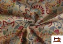 Vente en ligne de Tissu Gobelin Tissé Imprimé Multicolore