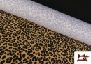 Acheter Tissu Stretch Léopard Animal Print