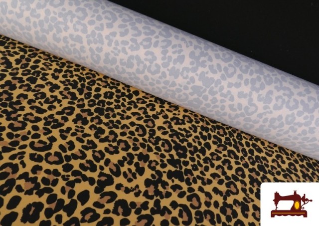 Acheter Tissu Stretch Léopard Animal Print