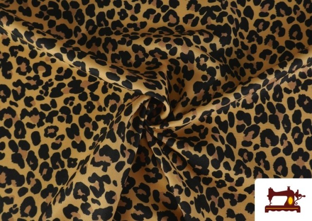 Vente en ligne de Tissu Stretch Léopard Animal Print