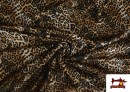Vente en ligne de Tissu Jersey Lycra Imprimé Léopard Animal Print
