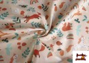 Vente en ligne de Tissu Coton Licornes et Animaux Enfant