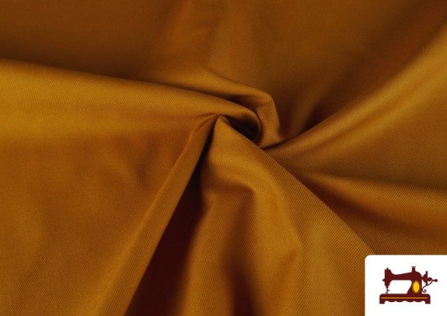 Tissu en Serge - Pièce 12 Mètres couleur Moutarde