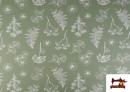 Acheter Tissu Coton Imprimé Botanique