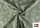Vente en ligne de Tissu Coton Imprimé Botanique