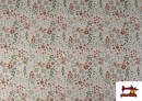 Acheter Tissu Coton Imprimé Floral Classique Doux